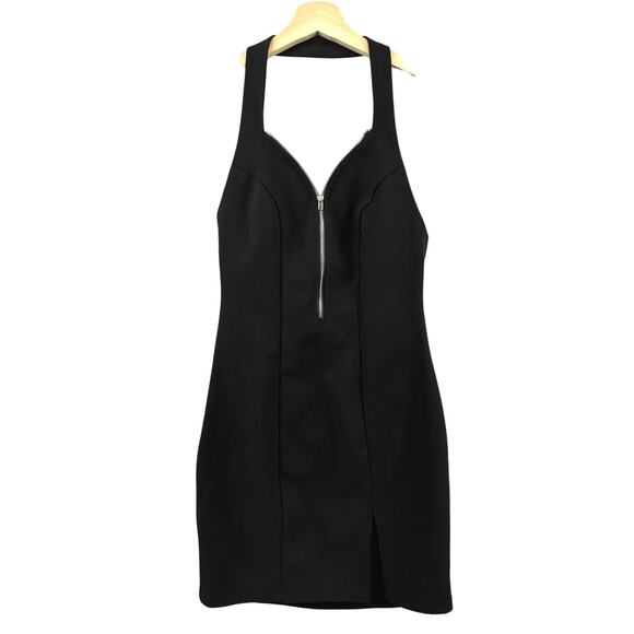 Superdown Greta Zip Up Dress - Black, Size Small - NWT - Picture 2 of 12